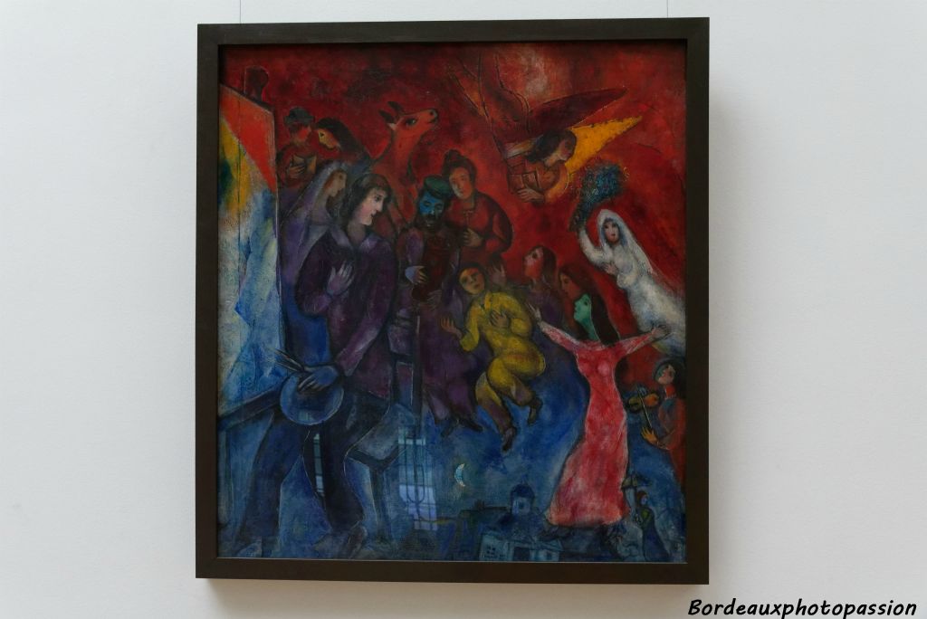 Marc Chagall, L'apparition de la femme artiste, 1935-1947